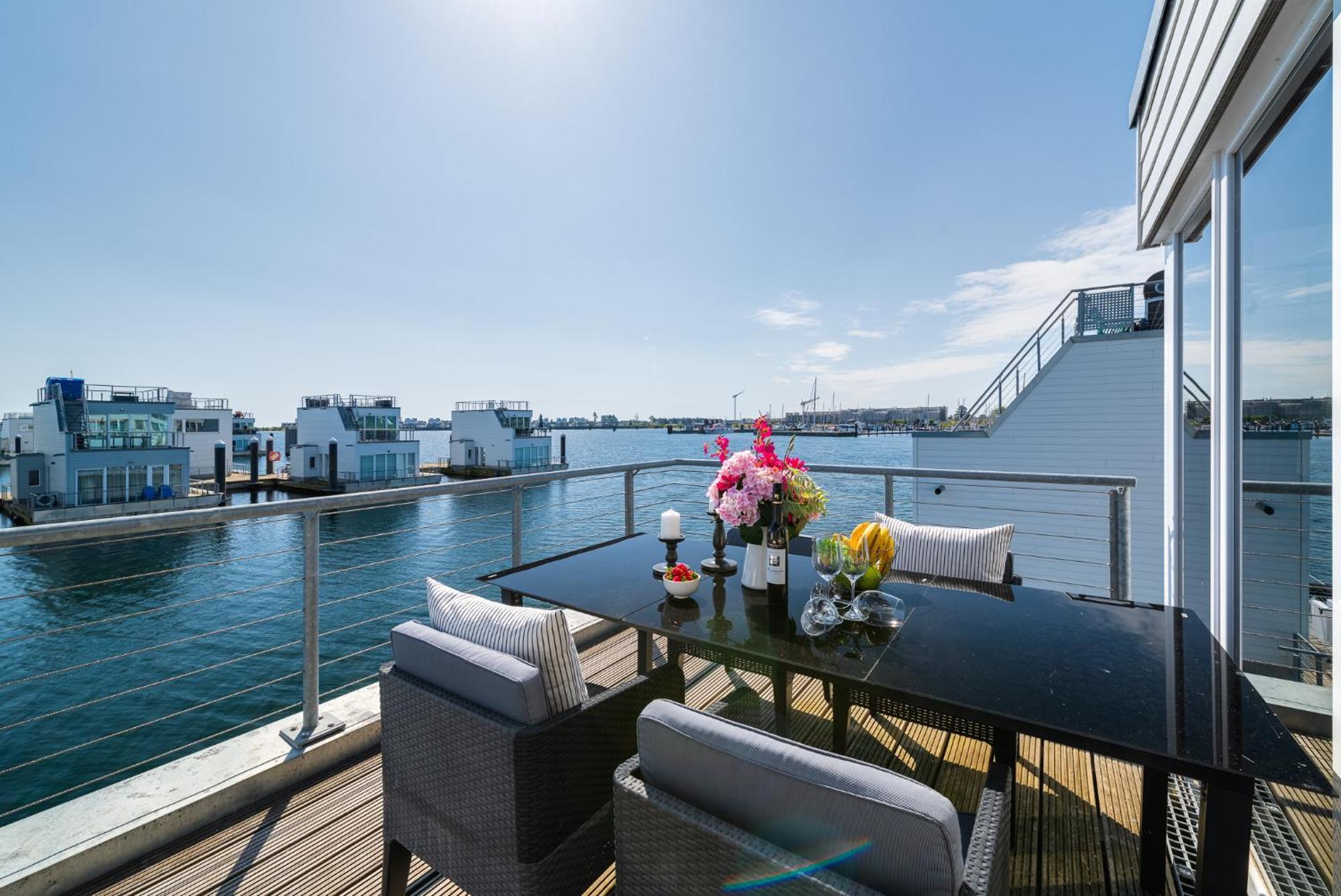 Triton: Meerblick, Sauna, Dachterrasse オルペニッツ エクステリア 写真